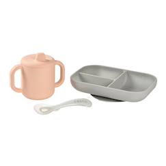 Puériculture-Coffret d'apprentissage 3 pièces silicone