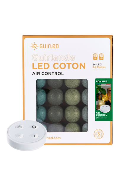 Guirlande boule lumineuse led usb télécommandée Acajou+Arlequin+Bébé+Byzantin+Chocolat+Coton+Églantine+Flocon+Horizon+Licorne+Mangrove+Messopotamia+Minuit+Océan+Ottoman+Princesse+Provence+Romania+Sauvage+Scandinave+Tagada 83 - vertbaudet enfant 