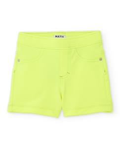Short fille en maille avec tissu extensible  - vertbaudet enfant