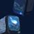 Wavy light abyss -lampe océanique relaxante Bleu 3 - vertbaudet enfant 