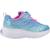 Baskets Sirène basses à scratch Bleu multi+Lvmt levender multi 1 - vertbaudet enfant 