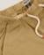 Bermuda garçon en tissu tissé avec poches cargo Marron 3 - vertbaudet enfant 