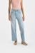 Jeans droit  22, longueur 34 Blue 1 - vertbaudet enfant 