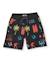 Bermuda garçon en maille avec motifs urbains Noir 1 - vertbaudet enfant 