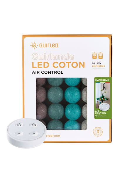 Guirlande boule lumineuse led usb télécommandée Acajou+Arlequin+Bébé+Byzantin+Chocolat+Coton+Églantine+Flocon+Horizon+Licorne+Mangrove+Messopotamia+Minuit+Océan+Ottoman+Princesse+Provence+Romania+Sauvage+Scandinave+Tagada 49 - vertbaudet enfant 