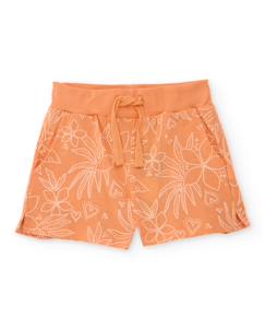 Short fille en maille avec imprimé floral  - vertbaudet enfant