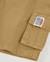 Bermuda garçon en tissu tissé avec poches cargo Marron 4 - vertbaudet enfant 