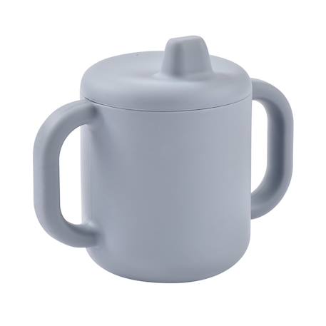 Tasse d'apprentissage en silicone Barbe à papa+Galet+Vert sauge 7 - vertbaudet enfant 