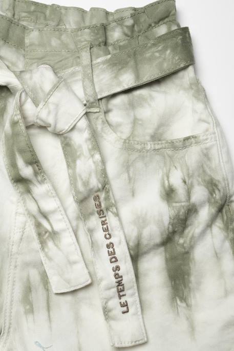 Short thyla Khaki / white 4 - vertbaudet enfant 