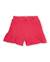 Short fille en coton avec taille élastique Rouge 1 - vertbaudet enfant 