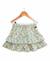 Jupe courte 100% coton fille Imprime fond grege 2 - vertbaudet enfant 