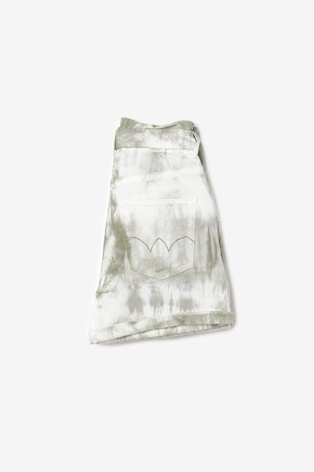 Short thyla Khaki / white 2 - vertbaudet enfant 