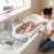 Baignoire pliante sur pieds avec réducteur Luigi Blanc et gris 4 - vertbaudet enfant 