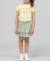 Jupe courte 100% coton fille Imprime fond grege 1 - vertbaudet enfant 