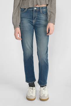 Jeans droite regular, longueur 34  - vertbaudet enfant