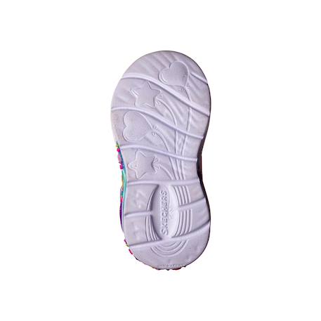 Baskets Sirène basses à scratch Bleu multi+Lvmt levender multi 11 - vertbaudet enfant 