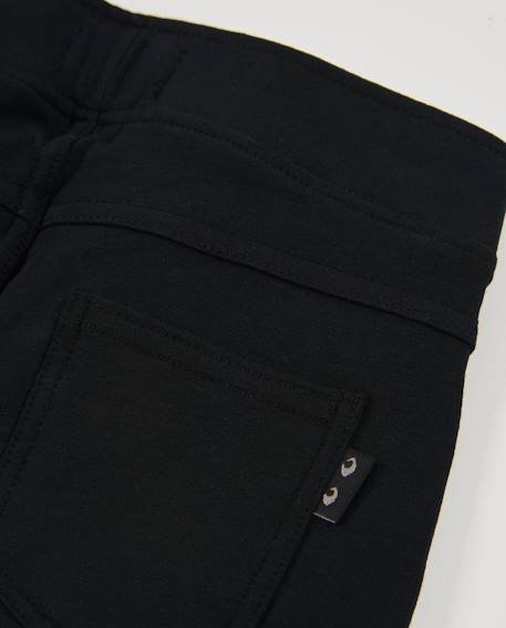 Short fille en maille avec tissu extensible Noir 4 - vertbaudet enfant 