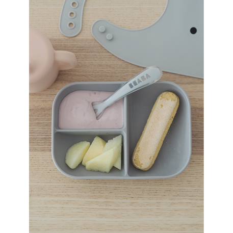 Coffret d'apprentissage 3 pièces silicone Rose 3 - vertbaudet enfant 