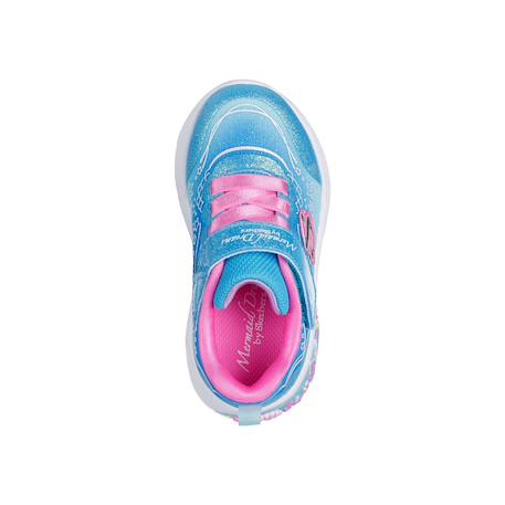 Baskets Sirène basses à scratch Bleu multi+Lvmt levender multi 5 - vertbaudet enfant 