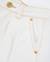 Short fille en toile et denim Blanc 3 - vertbaudet enfant 