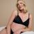Soutien-gorge allaitement sans armatures en microfibre douce Multico marron+Noir 5 - vertbaudet enfant 