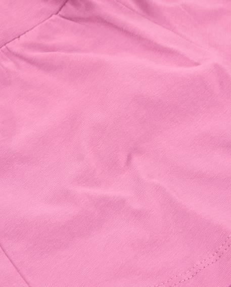 Short fille en maille à coupe ample Rose 4 - vertbaudet enfant 