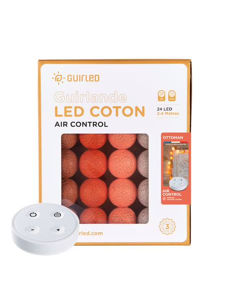 Guirlande boule lumineuse led usb télécommandée Acajou+Arlequin+Bébé+Byzantin+Chocolat+Coton+Églantine+Flocon+Horizon+Licorne+Mangrove+Messopotamia+Minuit+Océan+Ottoman+Princesse+Provence+Romania+Sauvage+Scandinave+Tagada 67 - vertbaudet enfant 