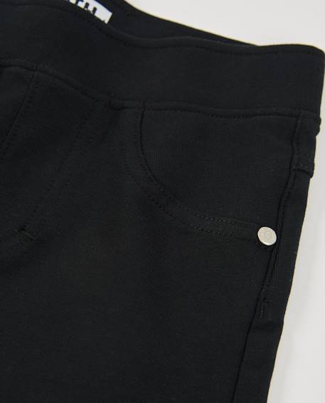 Short fille en maille avec tissu extensible Noir 3 - vertbaudet enfant 