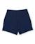 Short fille en maille avec taille élastique Bleu 2 - vertbaudet enfant 