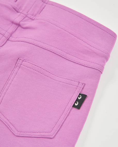 Short fille en maille avec tissu extensible Violet 4 - vertbaudet enfant 