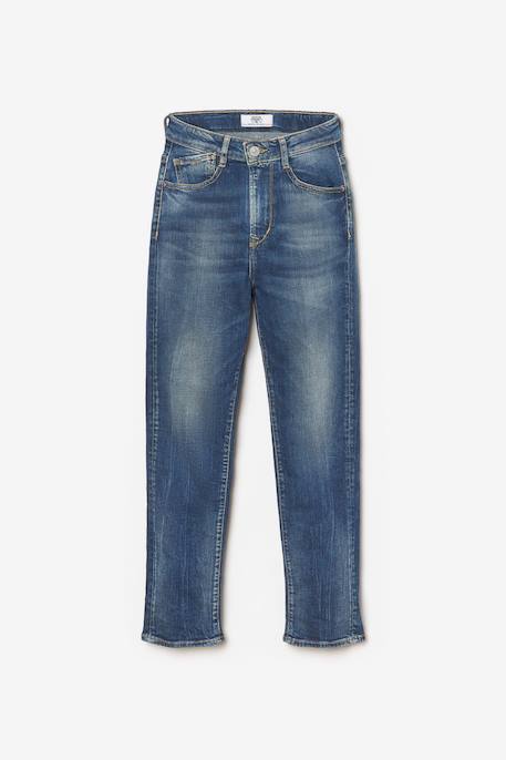 Fille-Pantalon-Jeans droite 400/12 mom, 7/8ème