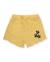 Short pour fille léger avec broderie sur le côté Jaune 1 - vertbaudet enfant 