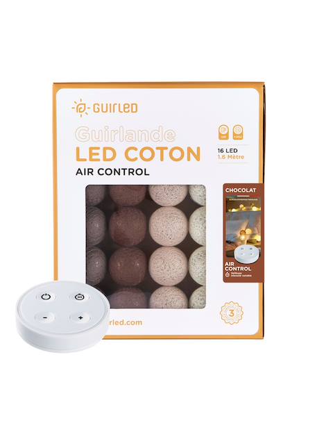 Guirlande boule lumineuse led usb télécommandée Acajou+Arlequin+Bébé+Byzantin+Chocolat+Coton+Églantine+Flocon+Horizon+Licorne+Mangrove+Messopotamia+Minuit+Océan+Ottoman+Princesse+Provence+Romania+Sauvage+Scandinave+Tagada 21 - vertbaudet enfant 