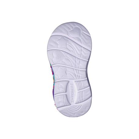 Baskets Sirène basses à scratch Bleu multi+Lvmt levender multi 4 - vertbaudet enfant 