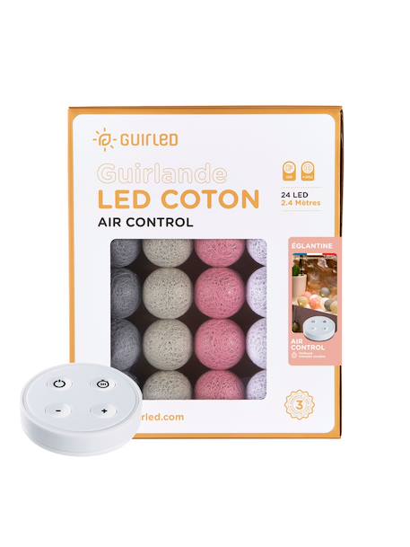Guirlande boule lumineuse led usb télécommandée Acajou+Arlequin+Bébé+Byzantin+Chocolat+Coton+Églantine+Flocon+Horizon+Licorne+Mangrove+Messopotamia+Minuit+Océan+Ottoman+Princesse+Provence+Romania+Sauvage+Scandinave+Tagada 31 - vertbaudet enfant 
