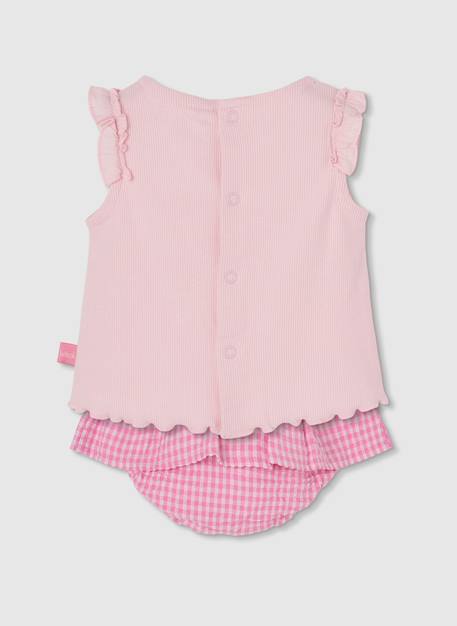 Ensemble bébé coton Rose 2 - vertbaudet enfant 
