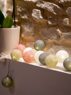 Guirlande boule lumineuse led usb télécommandée  - vertbaudet enfant