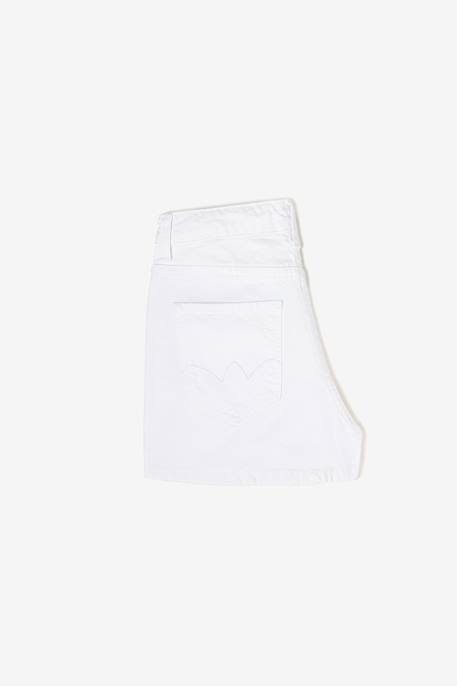Short en jeans liva White 2 - vertbaudet enfant 