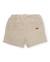 Bermuda garçon en tissu uni et léger Beige 2 - vertbaudet enfant 