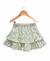 Jupe courte 100% coton fille Imprime fond grege 3 - vertbaudet enfant 
