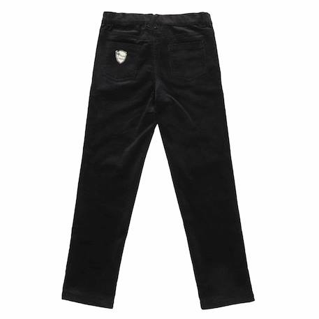 Pantalon chino hiver   velours   sainclair Bleu marine+Jaune+Noir 13 - vertbaudet enfant 