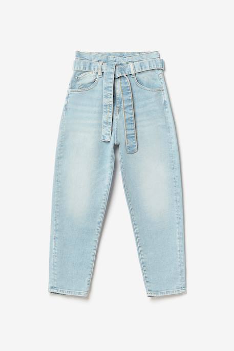 Fille-Pantalon-Jeans loose, large boyfit, 7/8ème