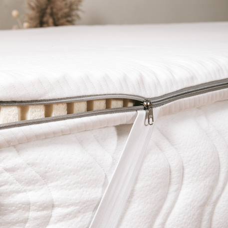 Surmatelas latex naturel Blanc 5 - vertbaudet enfant 