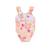 Maillot de bain 1 pièce enfant rosara Peche 3 - vertbaudet enfant 