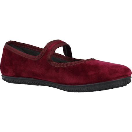 Ballerines fille à boucle Bordeaux+Gris+Noir 5 - vertbaudet enfant 