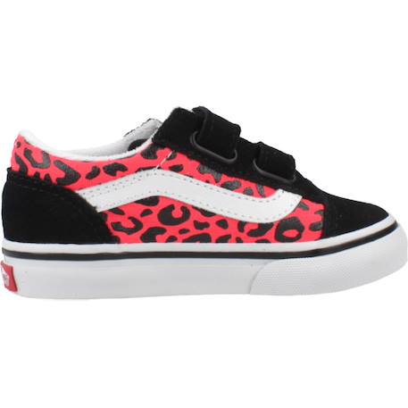 Baskets enfant fille en cuir Noir pink 1 - vertbaudet enfant 