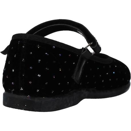 Ballerines fille Noir+Rose 3 - vertbaudet enfant 