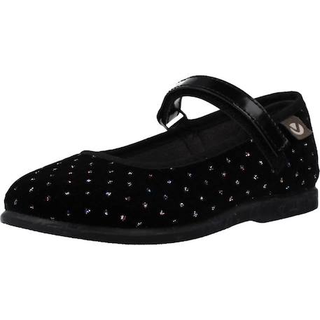 Ballerines fille Noir+Rose 4 - vertbaudet enfant 