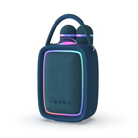 Enceinte & karaoké lumineuse - singy party bleu navy BLEU 1 - vertbaudet enfant 