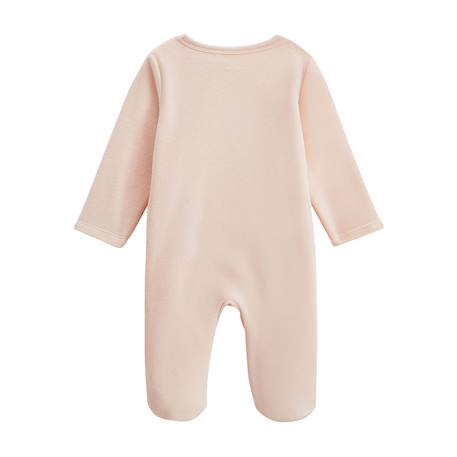 Pyjama bébé en velours ouverture zippée louison Rose 3 - vertbaudet enfant 